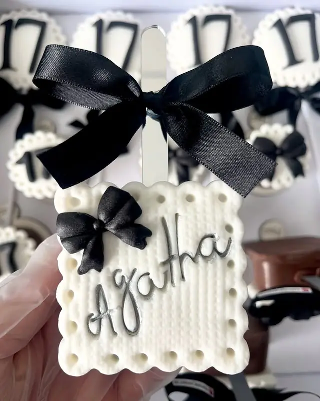 Doce personalizado feito à mão
