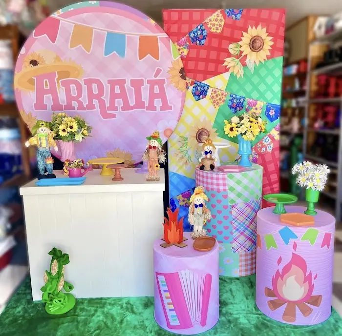 Decoração Junino / Julino menina - Verônica Festas