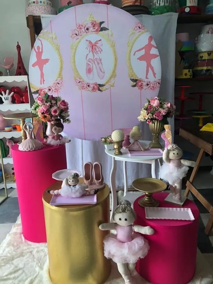 Decoração bailarina 1 - Verônica Festas