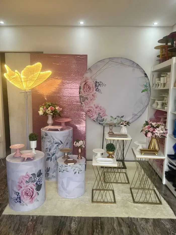 Decoração Floral rosa 2 - Verônica Festas