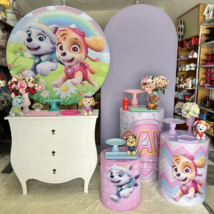 Decoração Patrulha canina menina - Verônica Festas