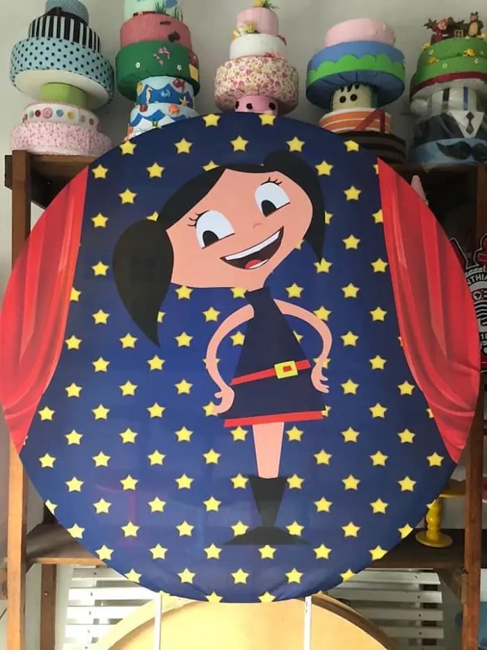 Decoração Show da Luna (solicitar foto do kit montado) - Verônica Festas