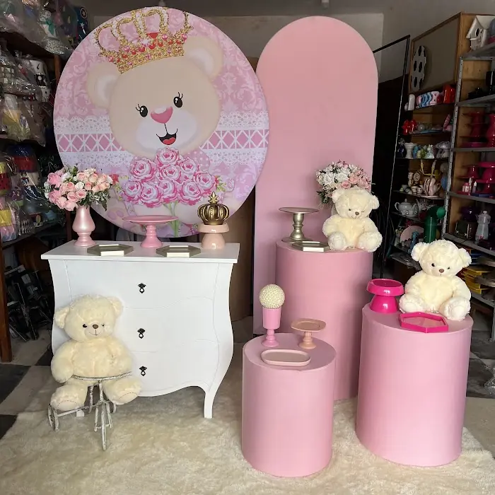 Decoração Ursinha Realeza - Verônica Festas