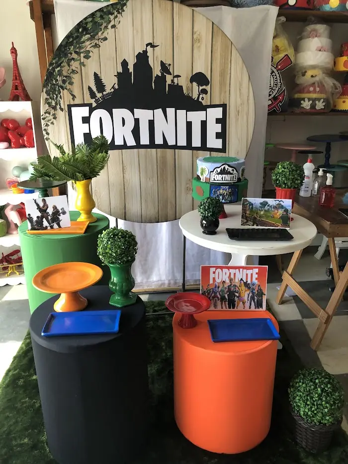 Decoração Fortnite - Verônica Festas