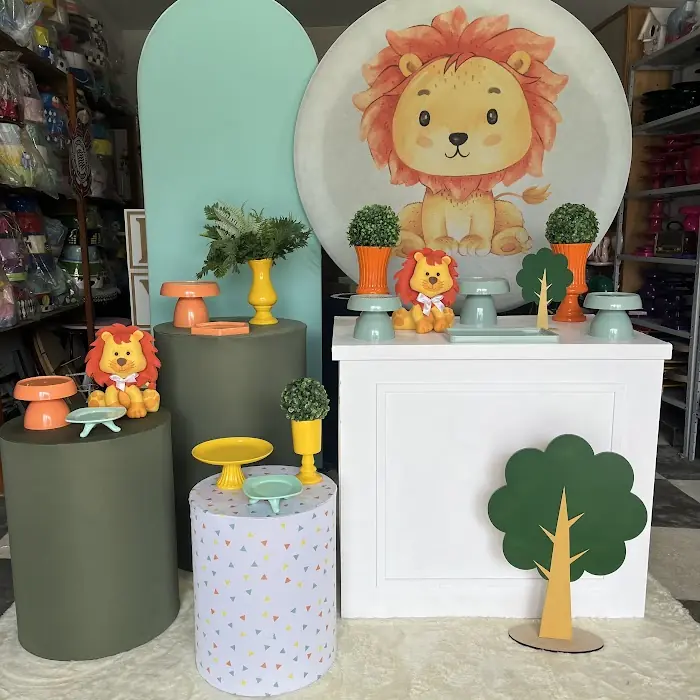 Decoração Leãozinho - Verônica Festas