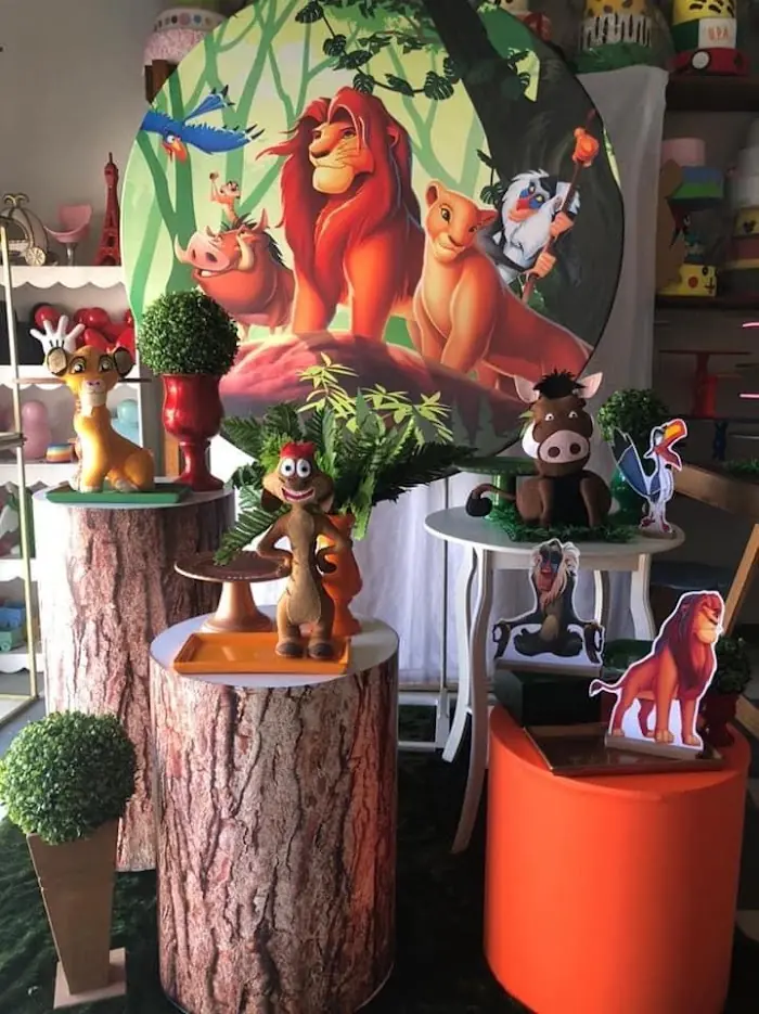 Decoração Rei leão - Verônica Festas