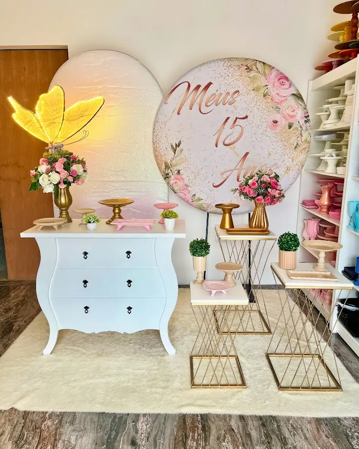Decoração 15 anos borboleta 2 - Verônica Festas