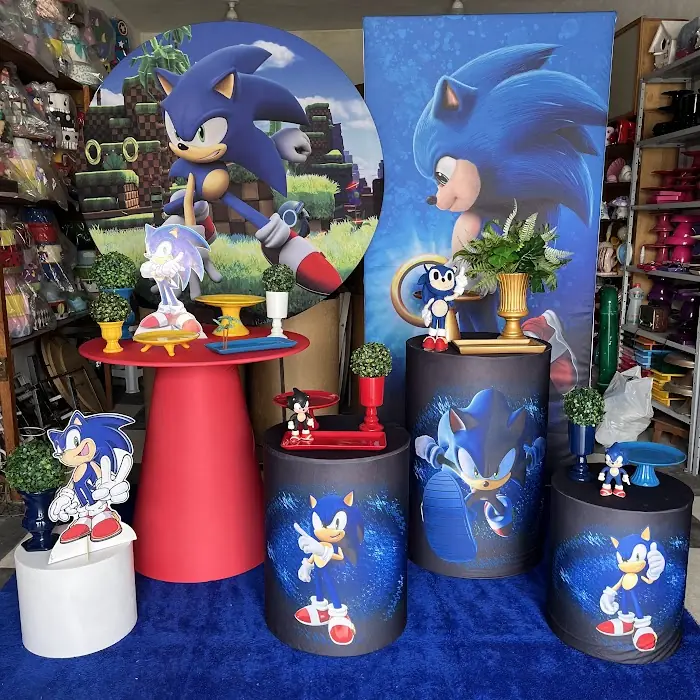 Decoração Sonic - Verônica Festas