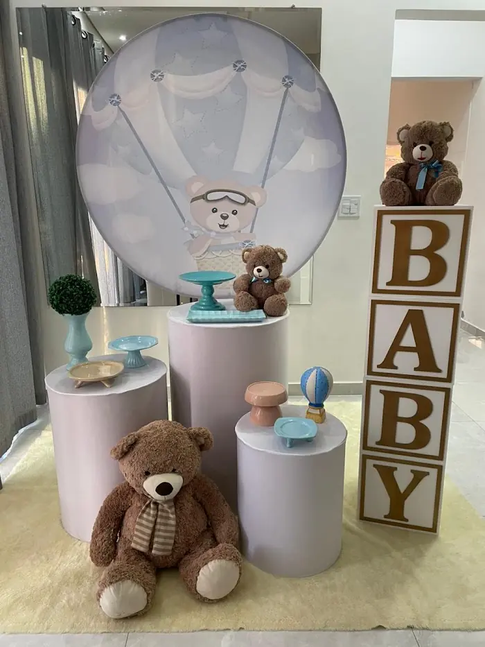 Decoração Ursinho baloeiro 1 - Verônica Festas